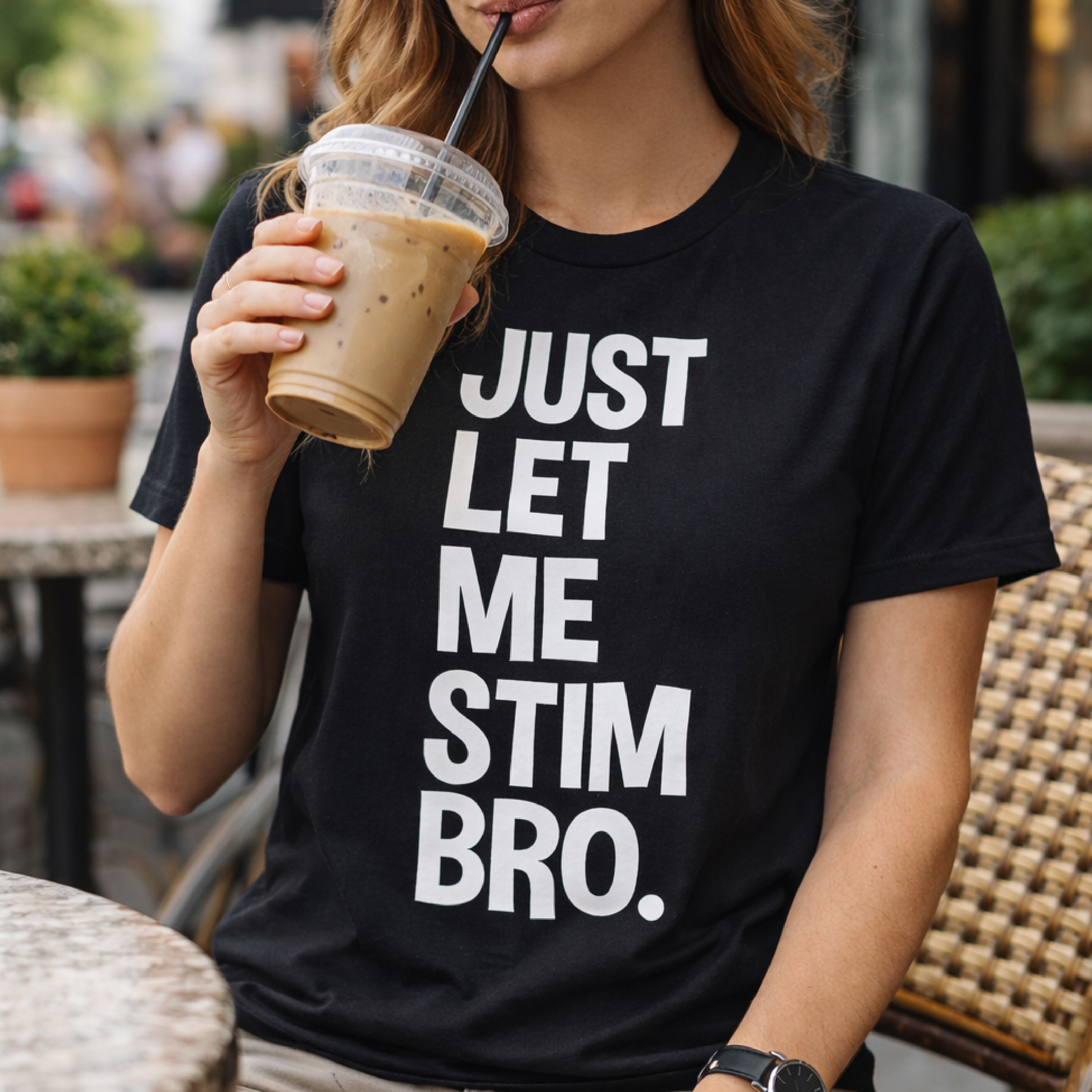 JUST LET ME STIM BRO.® Classic T-Shirt